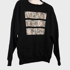 Aephi alpha epsilon phi marble trendy sweatshirt L